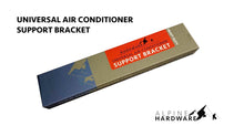Universal Window Air Conditioner Bracket - 1pc Heavy-Duty Window AC Support - Support Air Conditioner Up to 160 lbs. - For 12000 BTU AC to 24000 BTU AC Units (HD 1PC ACB) (1, HEAVY DUTY- ONE ARM) (UPC: 693892926291)