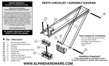 Universal Window Air Conditioner & Heat Pump Bracket - 1pc Heavy-Duty Window AC Support - Support Air Conditioner Up to 160 lbs. - for Up to 11000 BTU AC Units (One-Arm Heavy Duty)