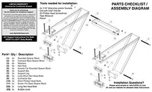 Universal Window Air Conditioner & Heat Pump Bracket - Support Up to 105 lbs. - For 5000 BTU AC to 12000 BTU AC Units