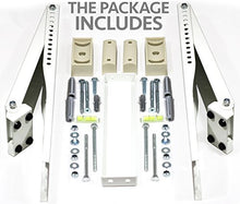 Universal Window Air Conditioner & Heat Pump Bracket - Support Up to 105 lbs. - For 5000 BTU AC to 12000 BTU AC Units