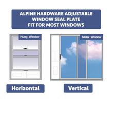Alpine Hardware Portable Air Conditioner Window Kit