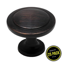 Cabinet Hardware Round Knob - 1-1/4" Diameter (Oil Rubbed Bronze)