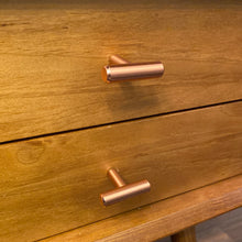 Alpine Hardware | 10 Pack, 25 Pack ~ 1 3/4" Length | Copper/Bronze Finish | Solid Steel Bar Handle Knob Pull | Kitchen Cabinet Hardware/Dresser Drawer Handles