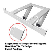 Alpine Hardware Premium Heat Pump Drillless Drill-Less Window Air Conditioner & Heat Pump Bracket - Window AC Support - Supports Air Conditioners well over 200 lbs. - Patented Design No Drilling Model