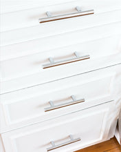 ALPINE HARDWARE Solid Stainless Steel Euro Bar Cabinet & Pantry Handle Pull (1/2-inch Diameter) | 3" & 3.75" & 5" & 18.88" & 26.50" Hole Center | Polished Chrome Finish