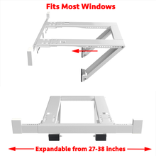 ALPINE HARDWARE Drill-Less Universal Window Air Conditioner Bracket - Window AC Support - Supports Air Conditioners Well Over 200 lbs.