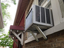 Universal Window Air Conditioner Bracket - Heavy-Duty Window AC Support - Support Air Conditioner Up to 180 lbs. - For 12000 BTU AC to 24000 BTU AC Units (HEAVY DUTY)