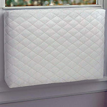 Indoor Window AC Covers by ALPINE HARDWARE - Double Insulation Air Conditioner Cover (White, 25" x 16" x 3.5")