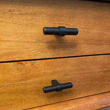 Alpine Hardware | T-Bars and T-Knobs | Kitchen Cabinet Hardware/Dresser Drawer Handles ([2 1/4" Length] Matte Black Banded T-Knob, 5 Pack , 25 Pack)